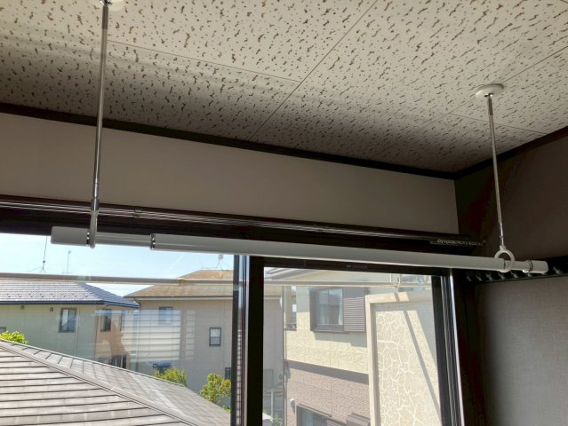 いずみハイツ石原Ⅱの設備|室内物干し付きです
