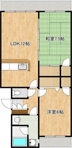 エスペランサ須屋の間取り