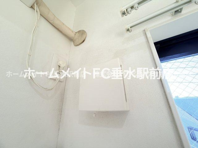 メゾンソレイユのシャワールーム