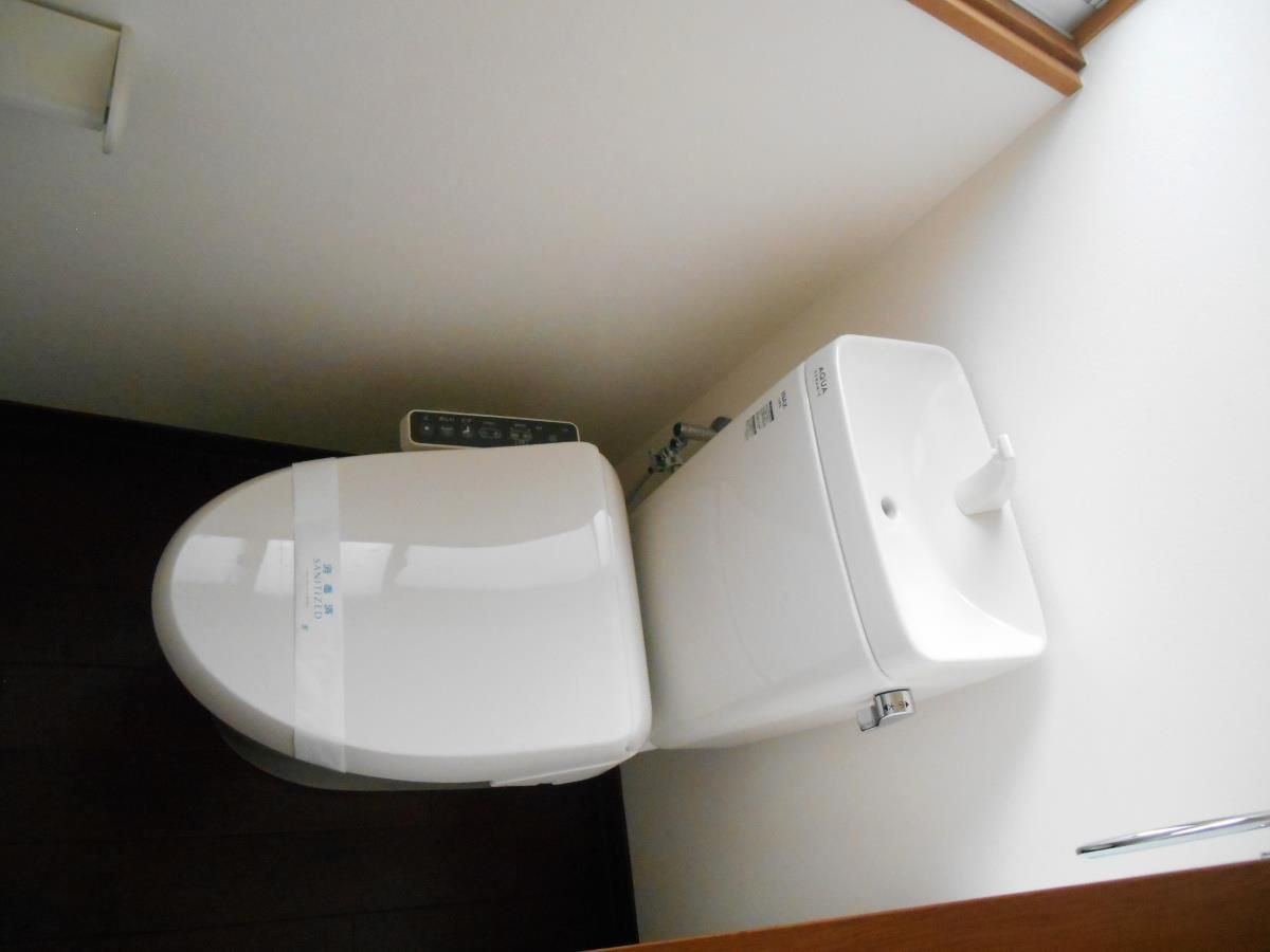 湊借家のトイレ