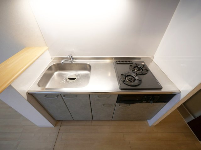 大阪市淀川区木川東４丁目の賃貸マンションのキッチン