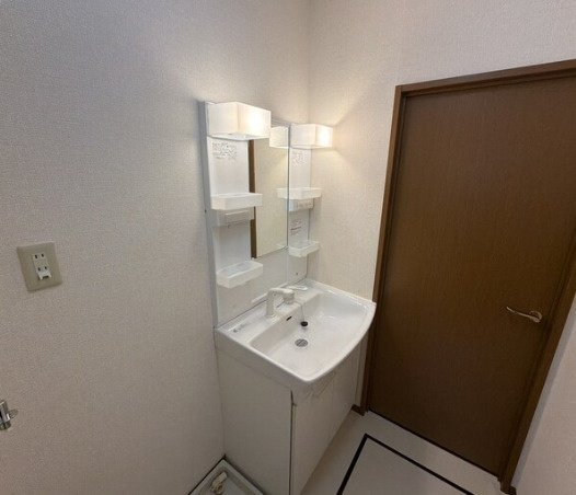 グリーンヴィレッジあいB棟の洗面所