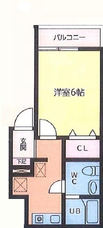 リーナⅤの間取り|間取りです。