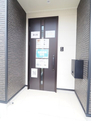 【玄関】 | Cradle garden　山形市あさひ町第1　3号棟