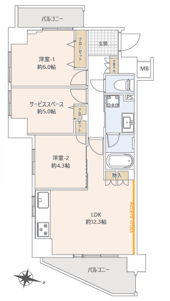 プレディアンスフォート湘南平塚リコット