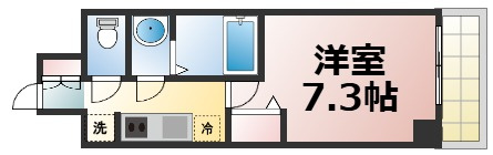 【間取り】 | ソルテラスOSAKA MID EASTクレアスト　仲介手数料無料
