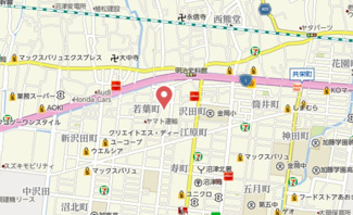 【地図】 | ハウスアルベルティＢ