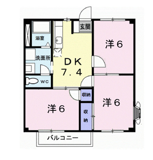 【間取り】 | セジュール杉山