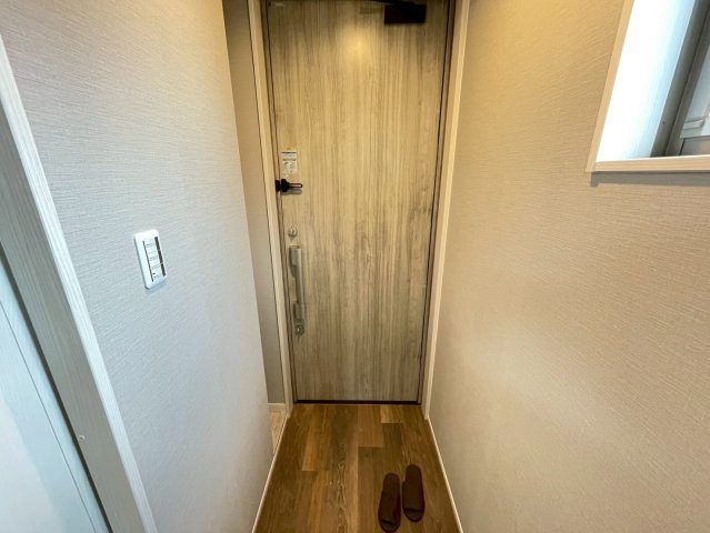 グランハイツ　ウキジマの玄関