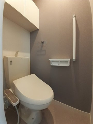 【トイレ】 | テェーニメント・フェイコム | ゆったりとした空間のトイレです