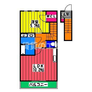 【間取り】 | プリエアムール
