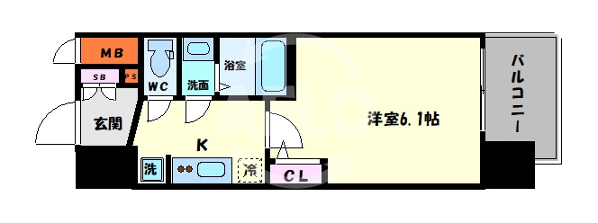 W-STYLE大阪城南の間取り|W-STYLE大阪城南　間取り