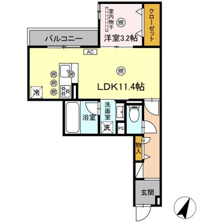 Ｄ-Ａｘｉｓ旭　Ａ棟