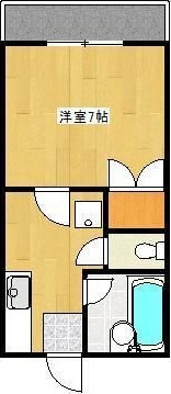 クロノス23下南部の間取り