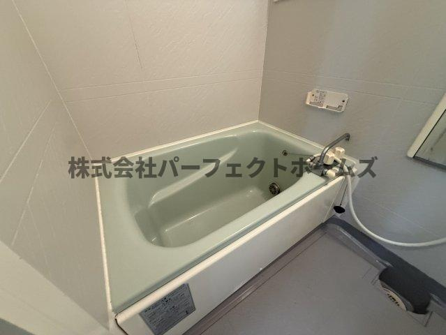 末広町戸建　賃貸の浴室|きれいなお風呂です
