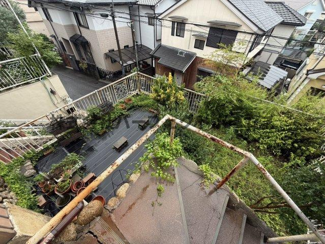 末広町戸建　賃貸の庭|お庭で自由な時間を過ごせます