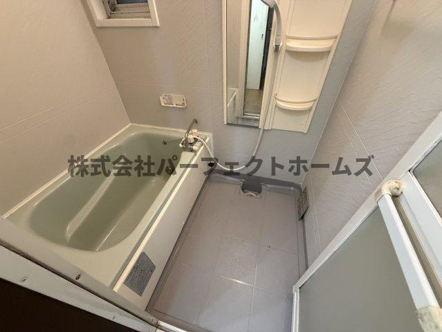末広町戸建　賃貸の浴室|お風呂で日々の疲れを落としましょう