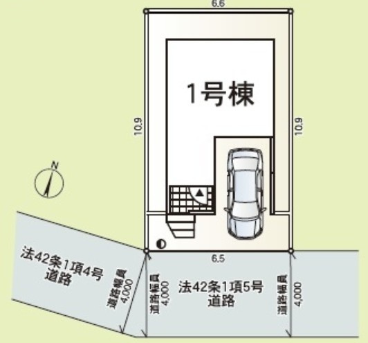 【区画図】 | 藤沢市葛原第11 新築戸建 全1棟