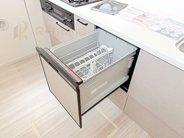 水戸市酒門町16期　新築戸建て　1号棟の設備|ビルトイン食器洗い乾燥機付き！とってもラクラク嬉しい時短アイテムです♪