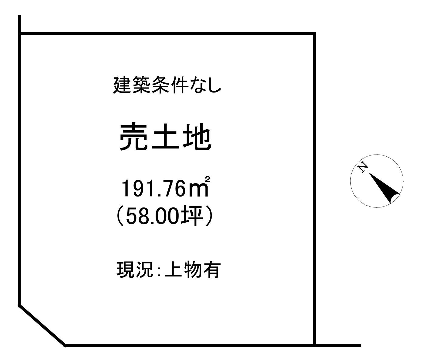 小山市城東3丁目111-1の土地図