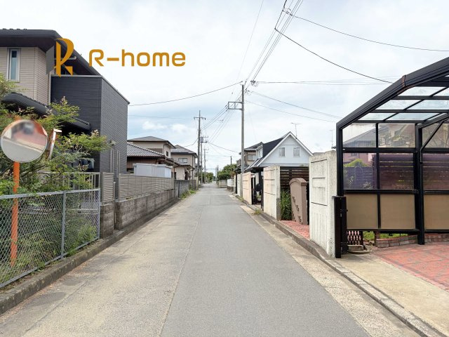 水戸市酒門町16期　新築戸建て　2号棟の前面道路含む現地写真|周辺環境も併せて案内致します♪
ぜひ現地へお越しください♪