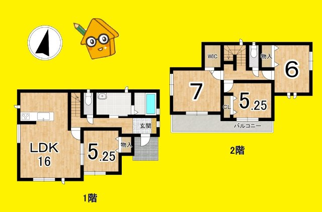 焼津市石津向町17番の間取り