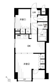 【間取り】 | ライオンズマンション上池袋