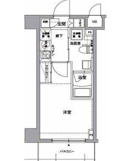 【間取り】 | ＦＯＲＴＩＳ♯００４ | 間取りです。