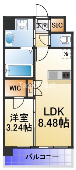 【間取り】 | エスリードレジデンス都島NORTH
