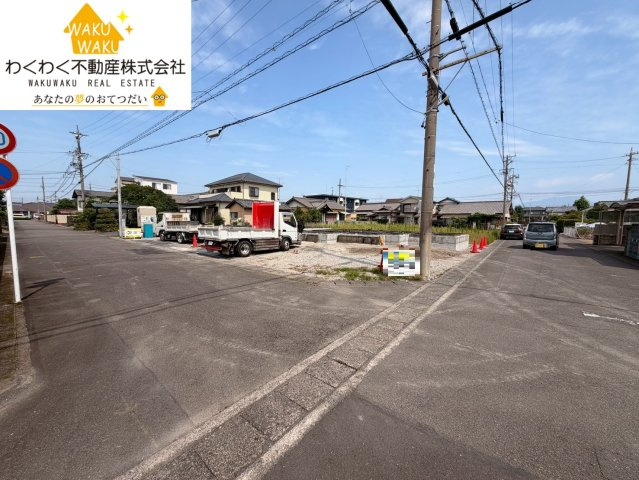 焼津市石津向町17番の前面道路含む現地写真|【全2棟】2026年6月下旬撮影