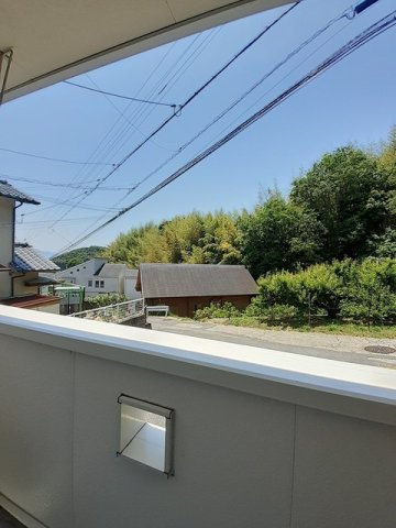 グラースメゾン１号棟のバルコニー|バルコニーがあります