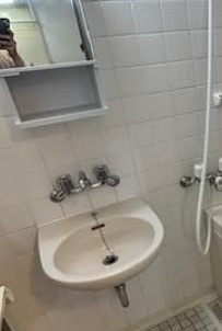 クレッセント椎名町１号棟の洗面所