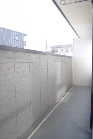 セントラル新南部壱番館のバルコニー