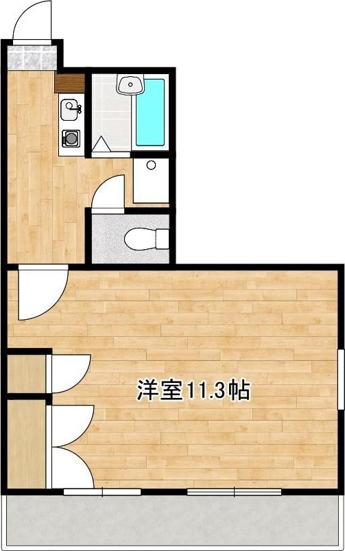 セントラル新南部壱番館の間取り