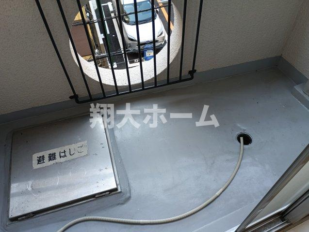 下谷サニーハイツのバルコニー