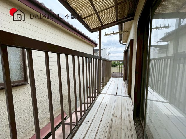 【バルコニー】 | 桶川市大字倉田　中古戸建