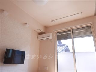 セジュール長居　Ｅ棟の設備|エアコン・室内物干し・シャッターあり