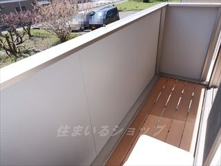 セジュール長居　Ｅ棟のバルコニー|募集のお部屋（105号室）からの眺望です！