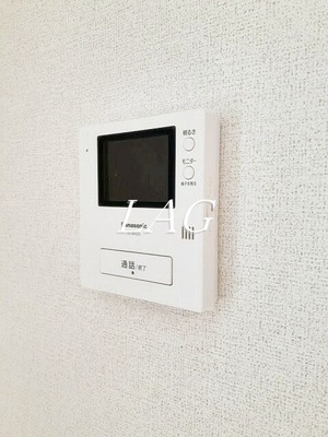 【セキュリティ】 | 若竹ハイム | モニター付インターホンです。