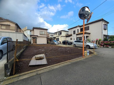 【前面道路含む現地写真】 | 綾瀬市落合南2丁目 新築戸建 全1棟
