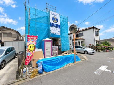 【前面道路含む現地写真】 | 綾瀬市落合南2丁目 新築戸建 全1棟
