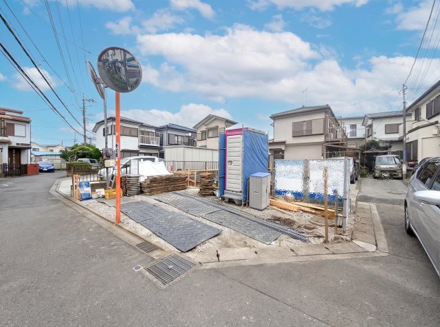 【前面道路含む現地写真】 | 綾瀬市落合南2丁目 新築戸建 全1棟