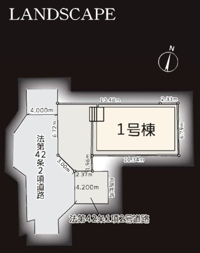 【外観】 | 綾瀬市落合南2丁目 新築戸建 全1棟