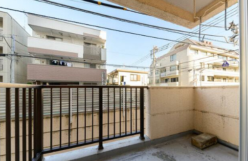 マンション市ヶ谷のバルコニー|マンション市ヶ谷