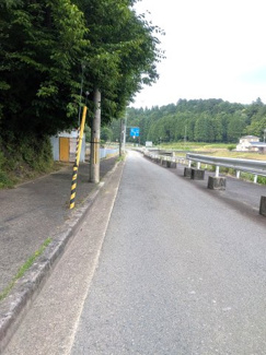【前面道路含む現地写真】 | 高槻市大字田能小字城山