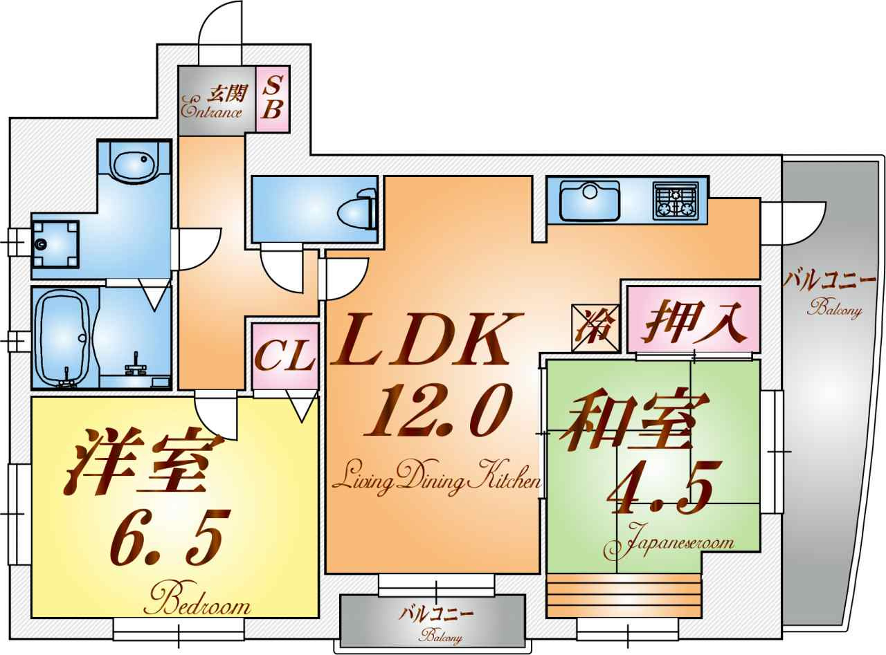 神戸市兵庫区湊川町８丁目の賃貸マンション