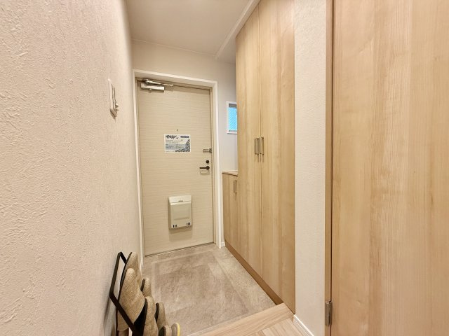ライオンズマンション左京山の玄関