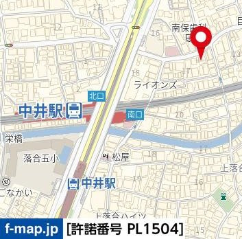 【地図】 | ミルフォード中井