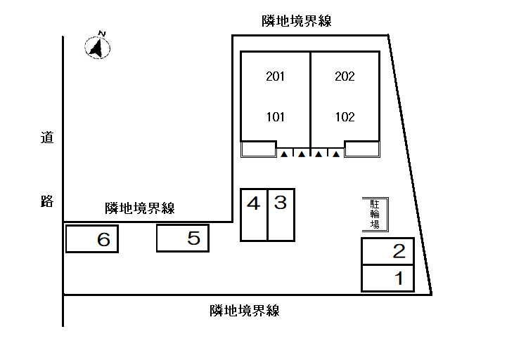 アプリコットの区画図