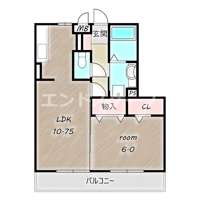 サンライフ藤家の間取り|高崎、前橋のお部屋探しはエンドスケープまで！お客様の理想お聞かせ下さい♪